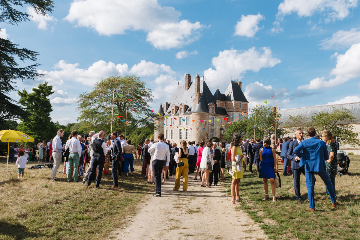 Wedding moment in the Loire Valley